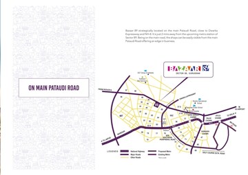  Shop – Map Location View at MRG Bazaar 93, Sector 93 - for Sale