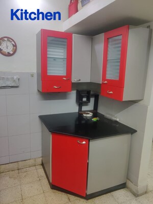 Kitchen in 1 BHK Apartment at CGEWHO Kendriya Vihar, Kharghar Sector 11 – for Sale