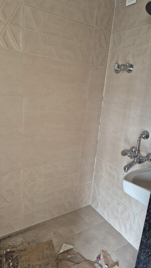 Bathroom in 2 BHK Apartment at Je And Vee Shiv Krupa, Malad East – for Sale