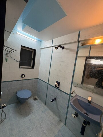 Bathroom in 3 BHK Apartment at Karwat Cottage, Ghatkopar East – for Rent