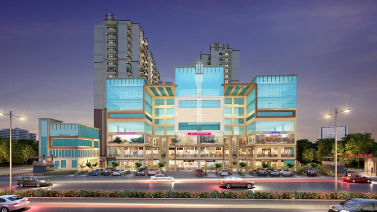 Exterior View, scc-blossom 2 Bedroom 915 Sq.Ft. Apartment In Raj Nagar Extension Ghaziabad 8984584