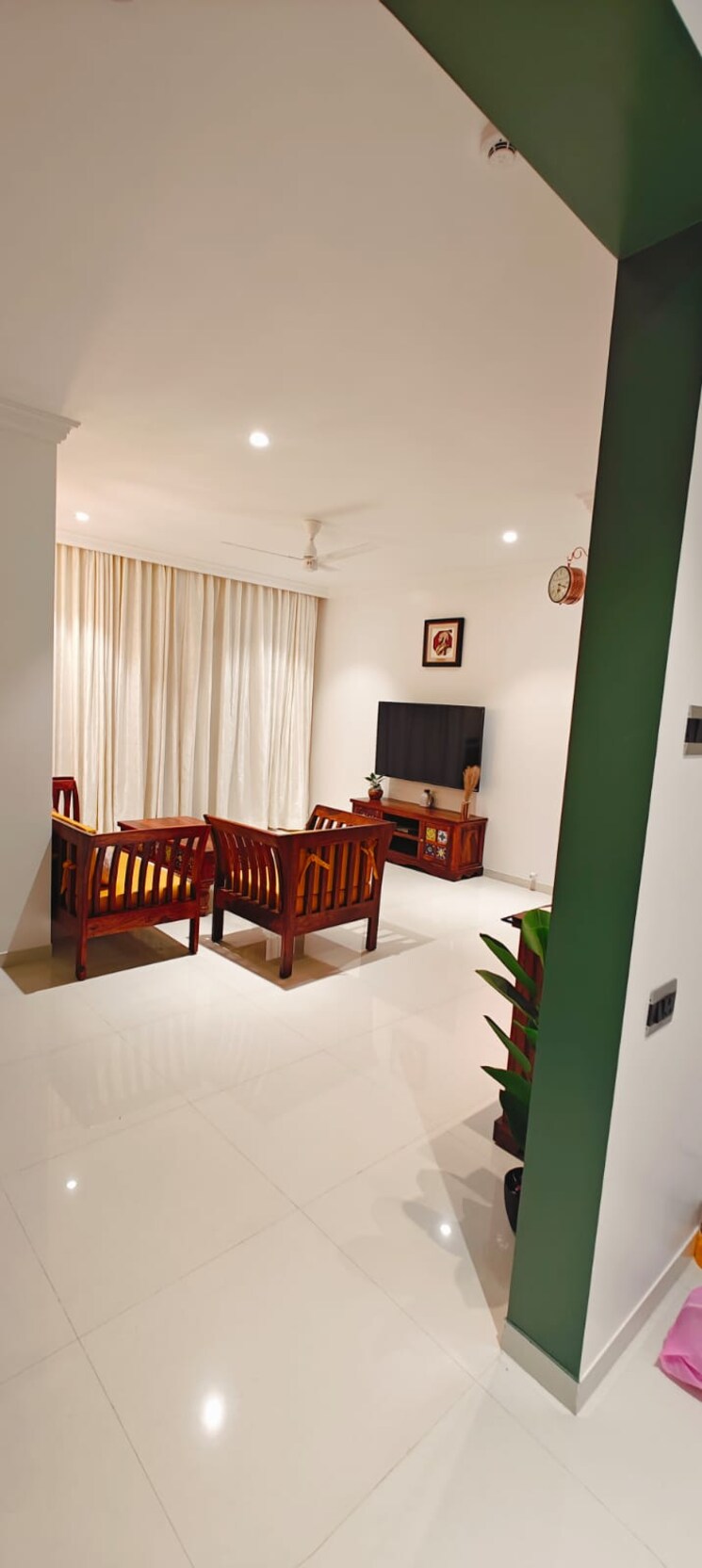 Living Room, nyati-evolve-1 3 Bedroom 1077 Sq.Ft. Apartment In Magarpatta City Pune 8984580