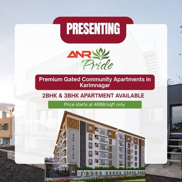 3 BHK Apartment – Exterior View View at Alugunuru - for Sale