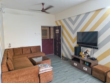 Living Room in 2 BHK Apartment at Amrut Runwal Daffodils, Nibm – for Sale