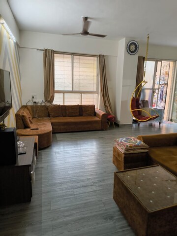 Living Room in 2 BHK Apartment at Amrut Runwal Daffodils, Nibm – for Sale