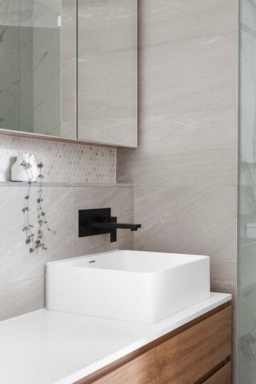Bathroom in 3 BHK Apartment at Narsingi – for Sale