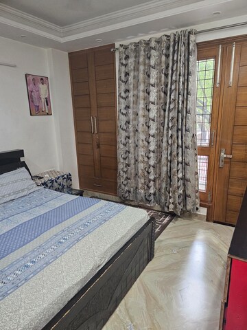 Bedroom in 3 BHK Builder Floor at Vasant Kunj Enclave – for Sale