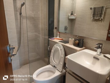 Bathroom in 2 BHK Apartment at Hiranandani Castle Rock, Powai – for Rent
