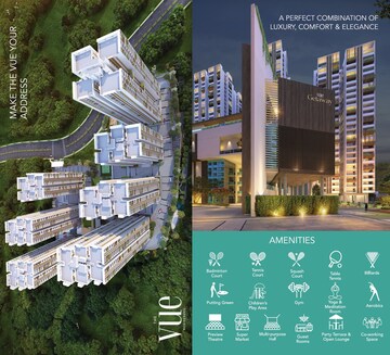 Master Plan in 2.5 BHK Apartment at Raghuram The Vue Residences, Puppalaguda – for Sale