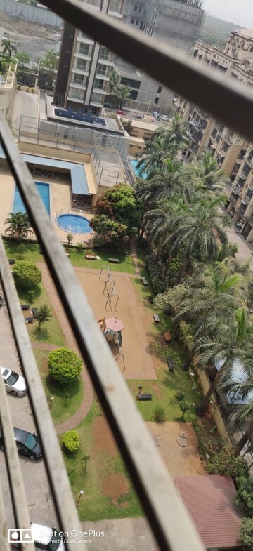 Balcony in 3 BHK Apartment at Meridian Apartment, Nerul Sector 6 – for Rent