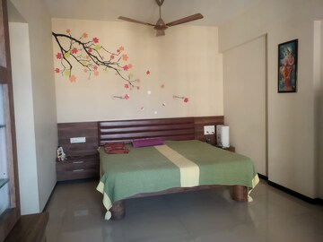 Bedroom in 3 BHK Apartment at Meridian Apartment, Nerul Sector 6 – for Rent