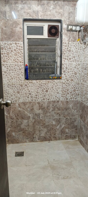 Bathroom in 1 BHK Apartment at Shraddha Autumn Park, Kanjurmarg East – for Rent