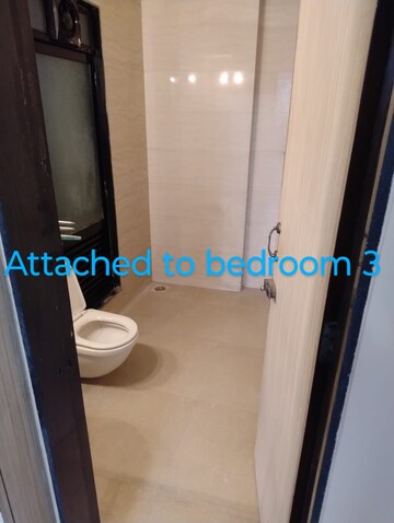 Bathroom in 3 BHK Apartment at Chembur – for Rent