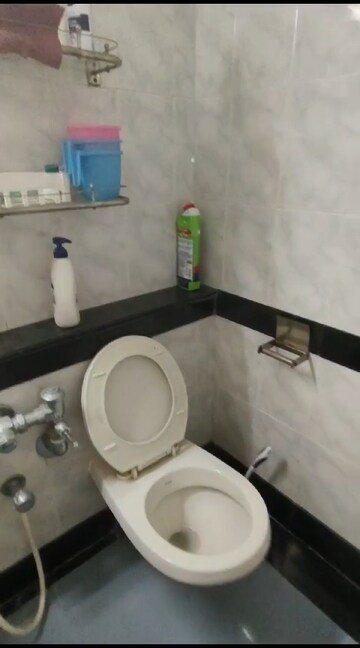 Bathroom in 2 BHK Apartment at K Raheja Vihar, Powai – for Rent