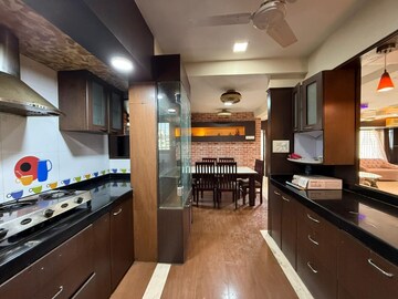 Kitchen in 4 BHK Apartment at Nand Sai Ganesh CHS Sector 50 Seawoods, Seawoods – for Rent