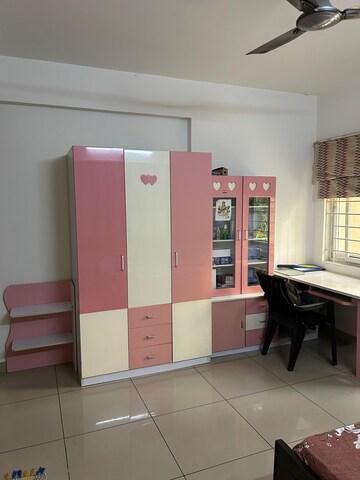 Kitchen in 3 BHK Apartment at Aparna Sarovar, Nallagandla – for Rent