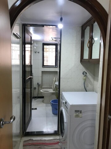 Bathroom in 2 BHK Apartment at Bandra West – for Rent