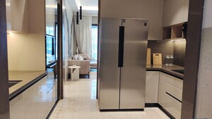 Building Lobby in 3 BHK Apartment at Adani Ten BKC, Bandra East – for Sale