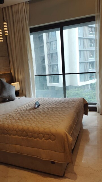 Bedroom in 3 BHK Apartment at Adani Ten BKC, Bandra East – for Sale
