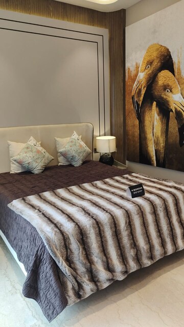 Bedroom in 3 BHK Apartment at Adani Ten BKC, Bandra East – for Sale