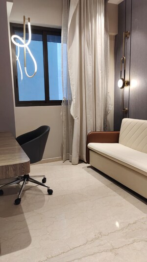 Bedroom in 3 BHK Apartment at Adani Ten BKC, Bandra East – for Sale