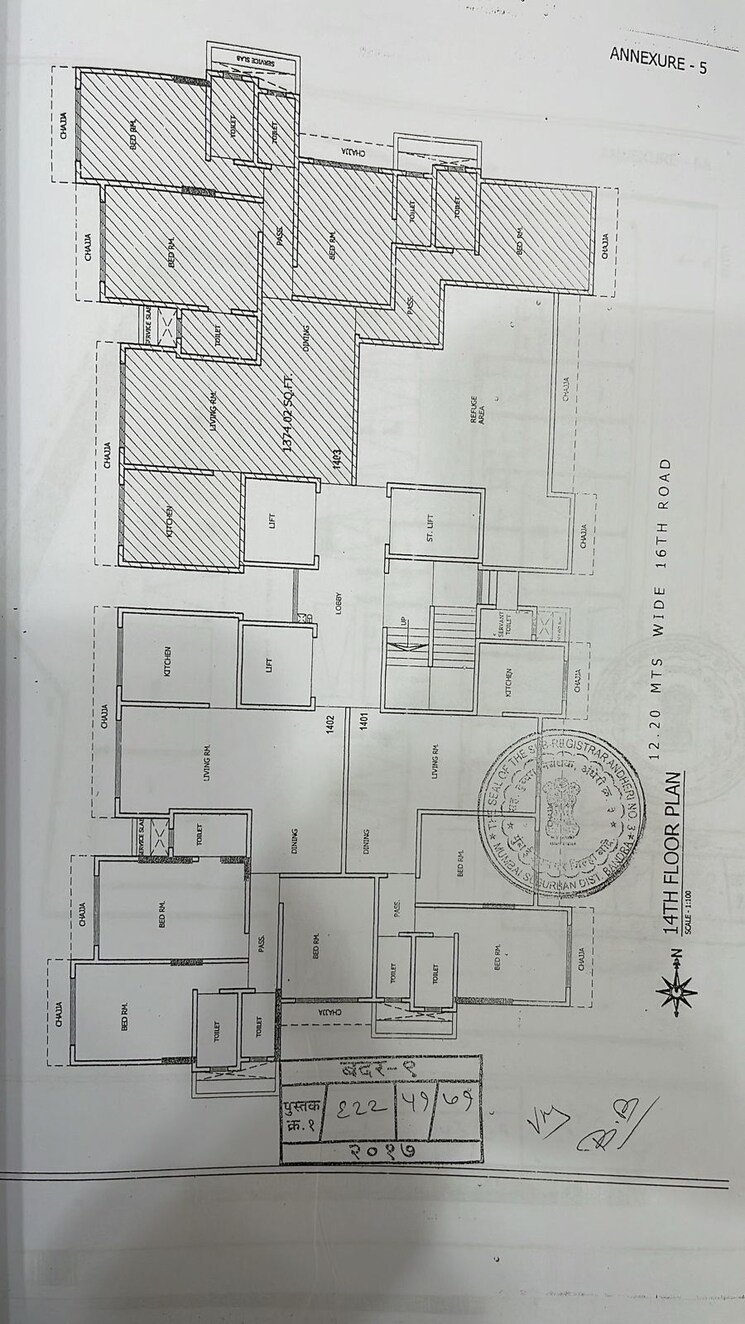 Map Location, bandra west 3.5 Bedroom 1400 Sq.Ft. Apartment In Bandra West Mumbai 8984872