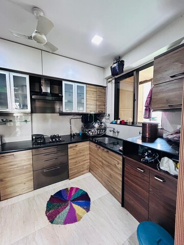 Kitchen in 3 BHK Apartment at Hiranandani Estate Spring Hill, Ghodbunder Road – for Sale