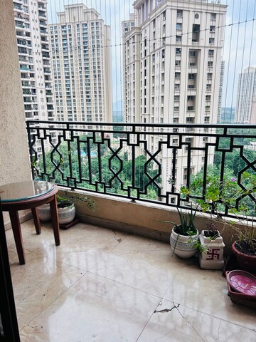 Balcony in 3 BHK Apartment at Hiranandani Estate Spring Hill, Ghodbunder Road – for Sale