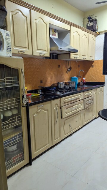 Kitchen in 2 BHK Apartment at Sankalp II, Malad East – for Rent