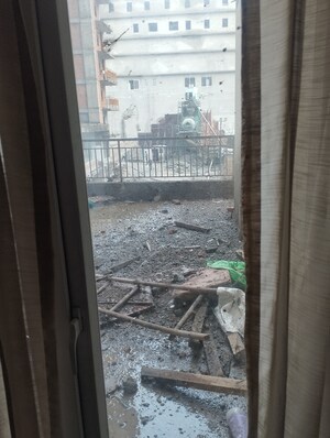 Balcony in 2 BHK Apartment at SCC Blossom, Raj Nagar Extension – for Sale