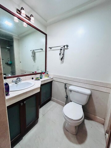 Bathroom in 3 BHK Apartment at Spring Hills, Manpada – for Sale