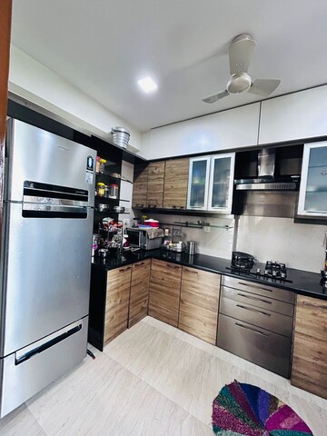 Kitchen in 3 BHK Apartment at Spring Hills, Manpada – for Sale
