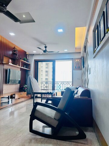 Living Room in 3 BHK Apartment at Spring Hills, Manpada – for Sale