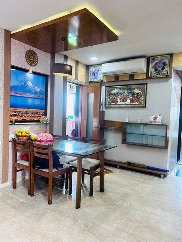 Living Room in 3 BHK Apartment at Spring Hills, Manpada – for Sale