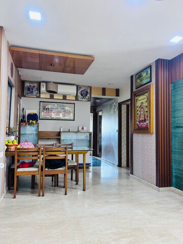Living Room in 3 BHK Apartment at Spring Hills, Manpada – for Sale