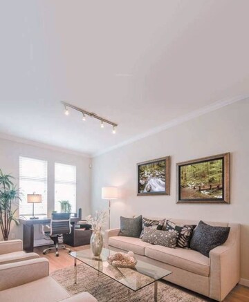 Living Room in 1 BHK Apartment at Blue Ozone Residency, Dahisar West – for Sale