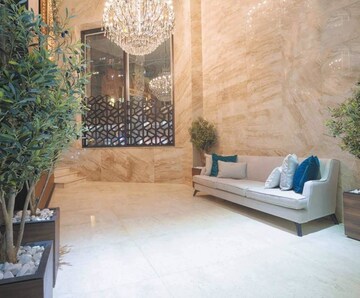 Living Room in 1 BHK Apartment at Blue Ozone Residency, Dahisar West – for Sale