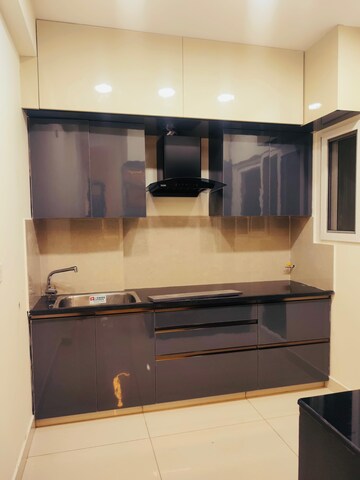 Kitchen in 2.5 BHK Apartment at Ambience Courtyard, Manikonda – for Rent