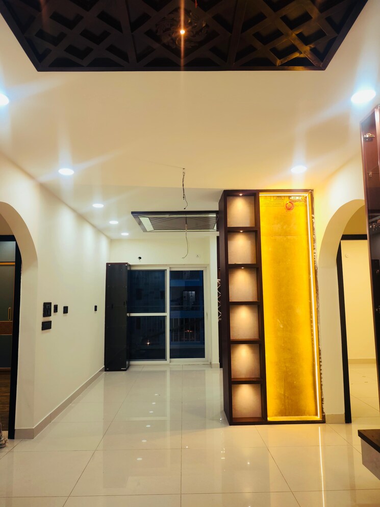 Living Room, ambience-courtyard 2.5 Bedroom 1340 Sq.Ft. Apartment In Manikonda Hyderabad 8985304