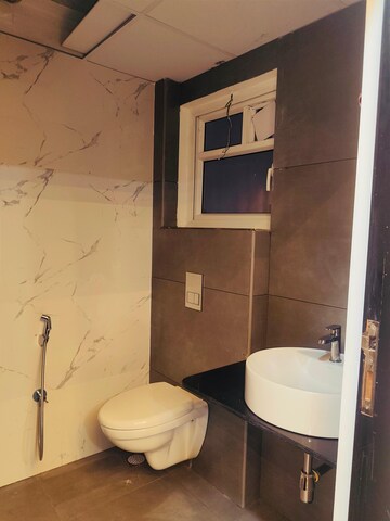 Bathroom in 2.5 BHK Apartment at Ambience Courtyard, Manikonda – for Rent