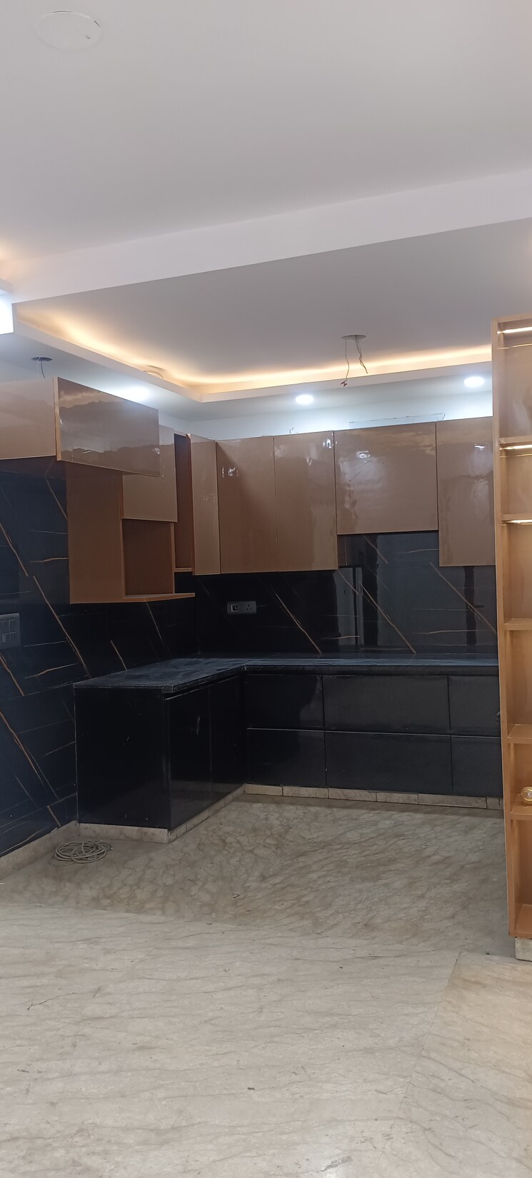 Kitchen, tilak nagar 3 Bedroom 1800 Sq.Ft. Builder Floor In Tilak Nagar Delhi 8985341