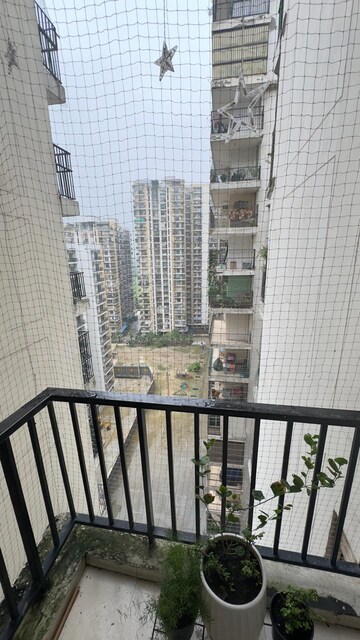 Balcony in 2 BHK Apartment at Panchsheel Wellington, Dundahera – for Sale