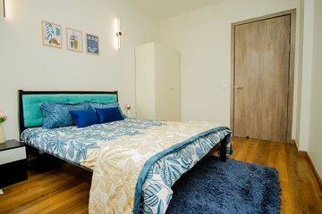 Bedroom in 3 BHK Apartment at Microtek Greenburg, Sector 86 – for Rent