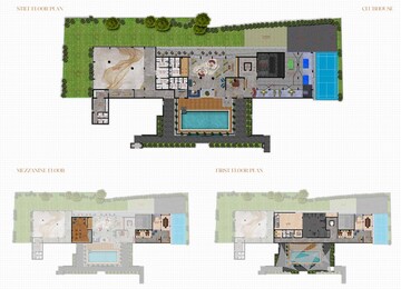 Master Plan in 4 BHK Apartment at Aura Vidha, Kondapur – for Sale