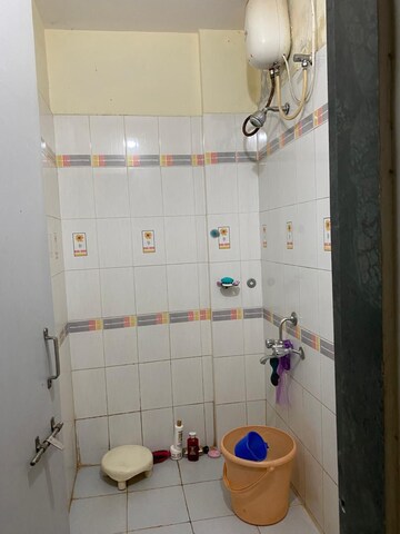 Bathroom in 1 BHK Apartment at Tanvi Residency, Aundh – for Rent