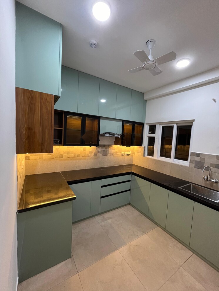 Kitchen, prestige-tranquil 3 Bedroom 1335 Sq.Ft. Apartment In Kokapet Hyderabad 8985544