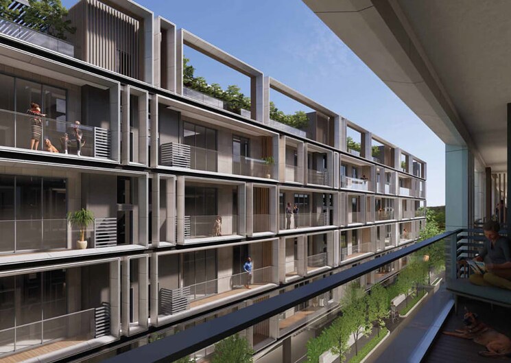 Balcony, signature-global-city-93 3.5 Bedroom 2000 Sq.Ft. Apartment In Sector 93 Gurgaon 8985617