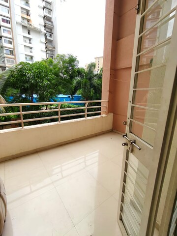 Balcony in 2 BHK Apartment at GK Dwarka Sai Paramount, Balewadi – for Rent