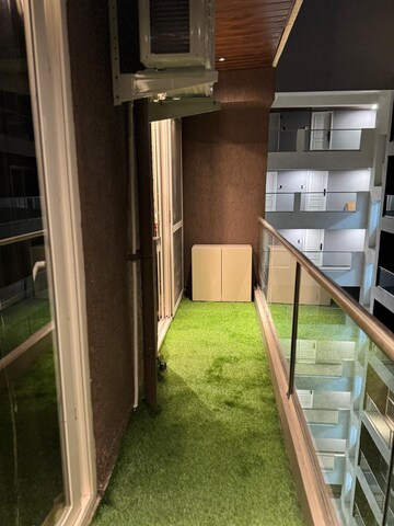 Balcony in 2 BHK Apartment at Ganga Platino, Kharadi – for Rent