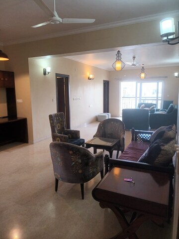 Living Room in 2 BHK Apartment at Fortune Green Homes Sapphire, Tellapur – for Sale
